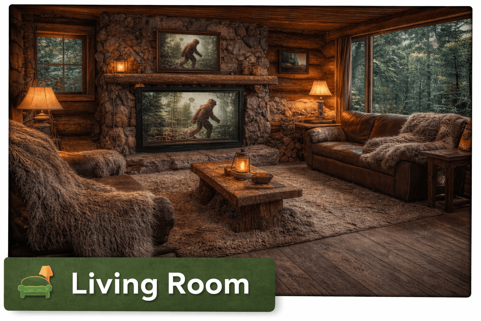 Bigfoot Living Room